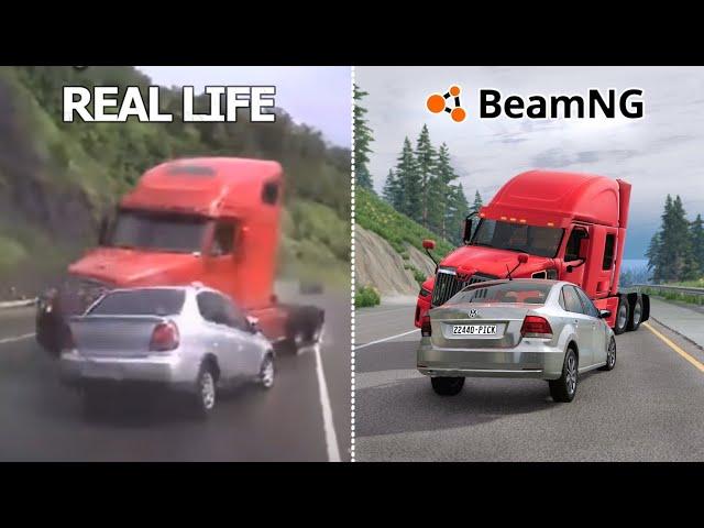 Accidents Based on Real Life Incidents | Compilation | BeamNG.drive #01