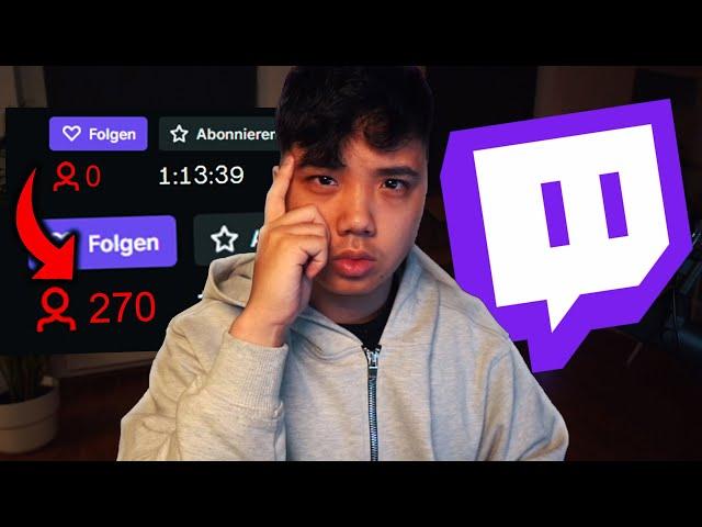 1 Woche auf neuen Account streamen & __ Zuschauer bekommen