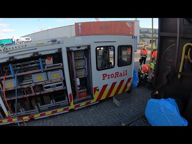 Complete herspoor-klus van een ontspoorde wagon! - Incidentenbestrijders #36