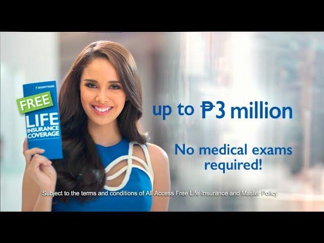 Megan Young Security Bank Free Life Insurance