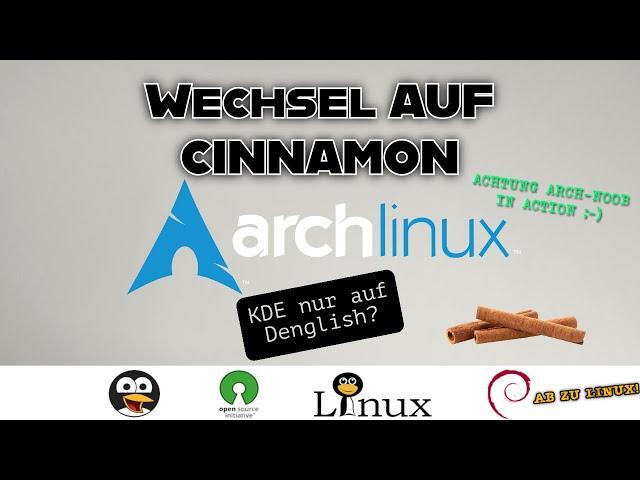 Archlinux - KDE nur in Mischsprache / Wechsel auf Cinnamon / SMB Browsing [GERMAN]