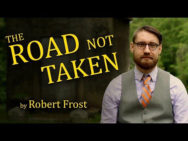 The Road Not Taken by Robert Frost (Graveyard Poetry)