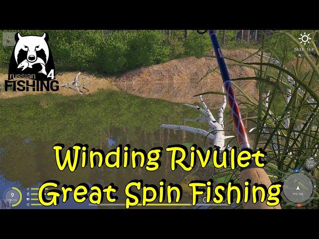 Russian Fishing 4 Winding Rivulet Great Spin Fishing For Low Levels