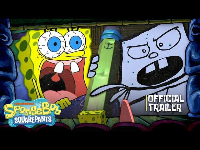 8 MINUTES of SpongeBob Horror Movie Trailers  | @SpongeBobOfficial