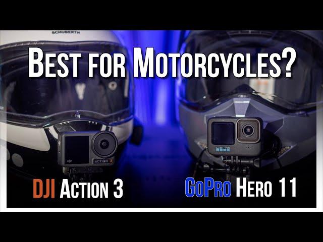 GoPro Hero 11 vs DJI Action 3 - A Review for Motorcyclists