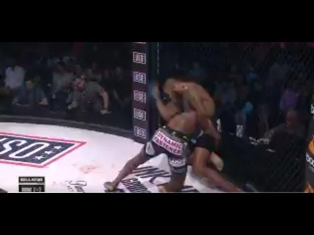 Man Down  Liam McGeary vs Muhammed Lawal Highlights Review Only - No Fight footage