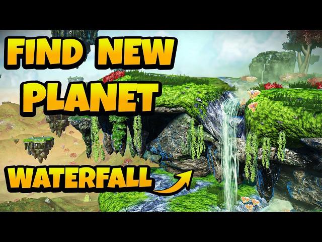 How to Find New Planets With Waterfall in No Man's Sky Worlds