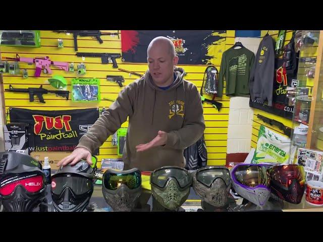 Paintball Goggle/Mask Comparison - Product Review