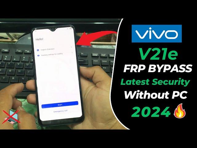 Vivo V21e Frp Bypass/Google Account Remove Android 12 Without PC | Only GSM