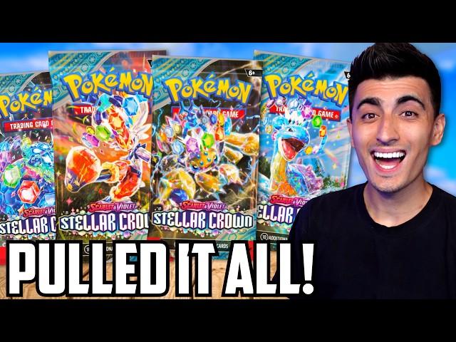 These Felt RIGGED! I Opened EVERY Stellar Crown Pokémon Cards!