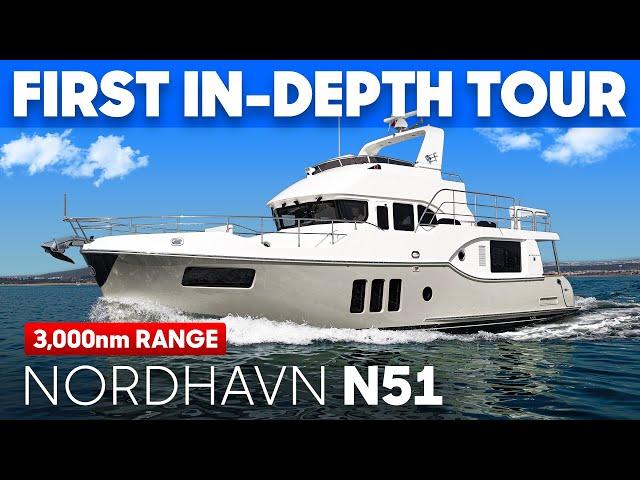 18 SOLD! What's the Nordhavn N51's Secret? Exclusive Tour & Review