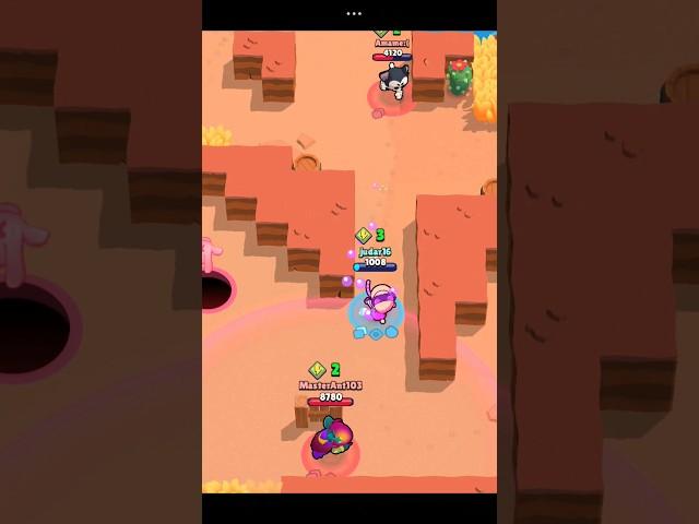 Colette Manages To Save Herself Twice  #brawlstars #brawl #bralwstars #brawlstarshorts #brawler