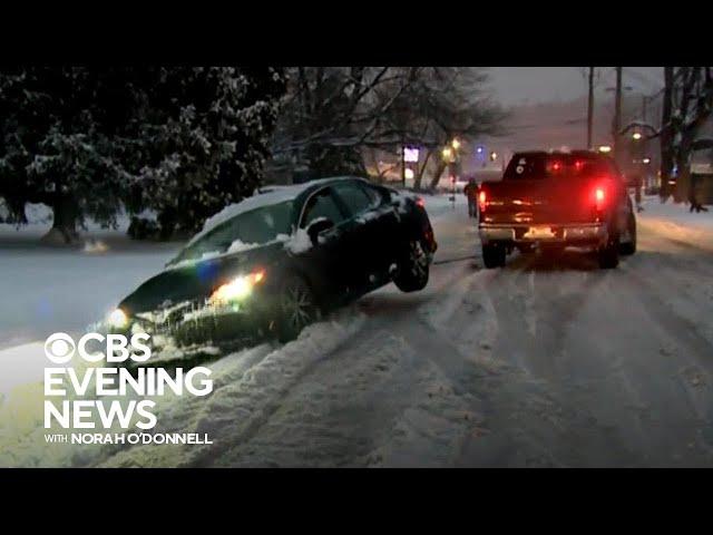 Deadly winter storm sweeps across the country