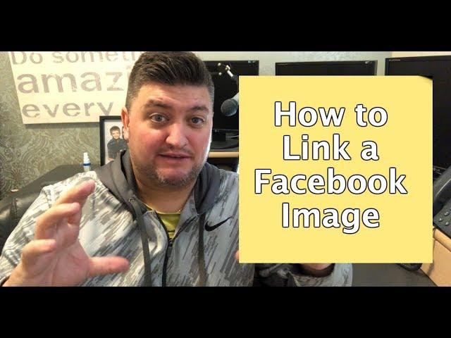 How to Link a Facebook Image Post to a Website page