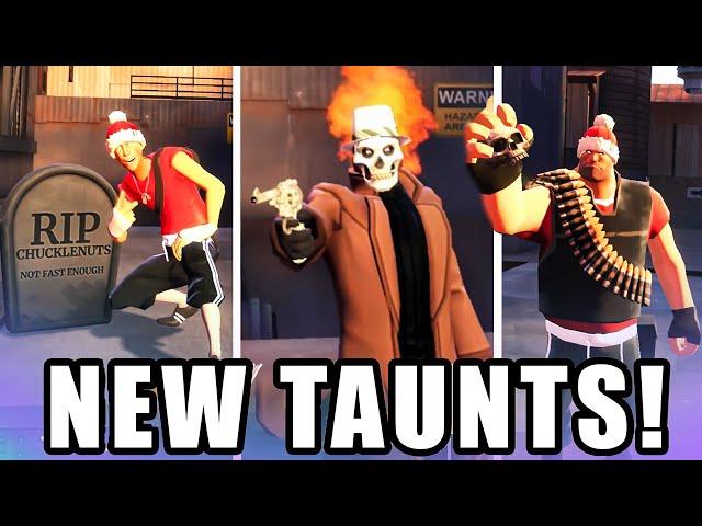 *NEW* Taunts showcase! The Scream Fortress Update 2024 [TF2]