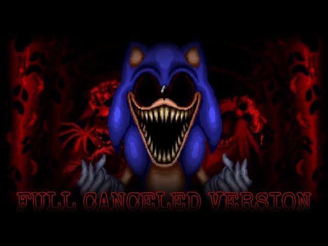 Sonic.exe One Last Round CANCELED VERSION | All DEATHS & SECRETS!! (All 3 Routes)