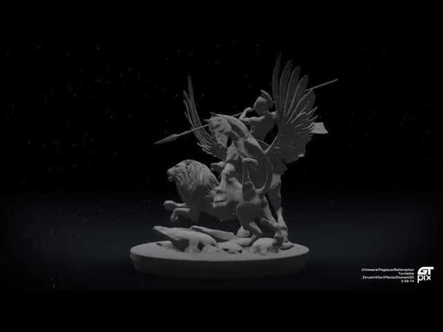 Chimaera/Pegasus/Bellerophon