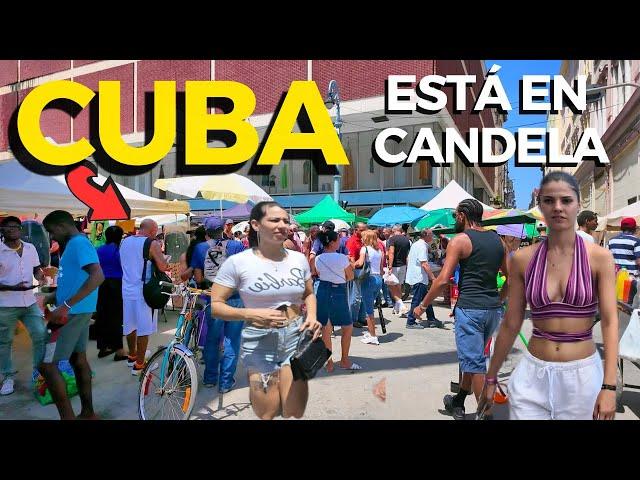 This is CUBA TODAY: This is HAPPENING on the STREETS OF CUBA. LIFE in Cuba WITHOUT MONEY