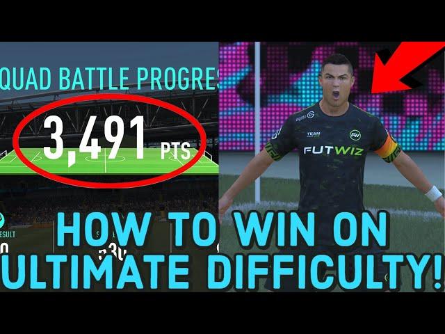 FIFA 21 SQUAD BATTLES TIPS - HOW TO WIN ON ULTIMATE DIFFICULTY!