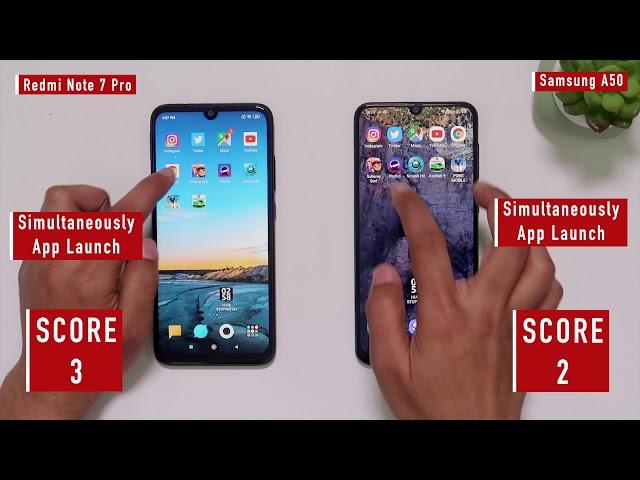 Real Speed Test, Redmi Note 7 VS Samsung A50, Kon Hai Zada Fast, Does It Matter?