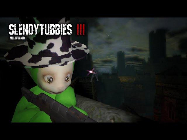 Slendytubbies 3 Multiplayer - Survival: Fortress (Night) [Normal]