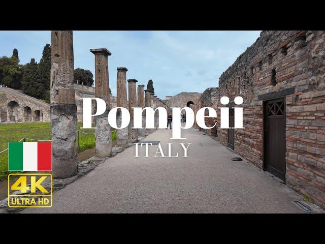 Day Trip to the Ancient Ruins of Pompeii - Walking Tour 4K