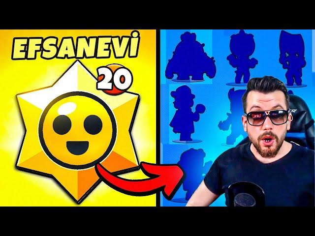 20 x EFSANEVİ STAR DROP ÖZEL TEKLİF GELDİ BRAWL STARS