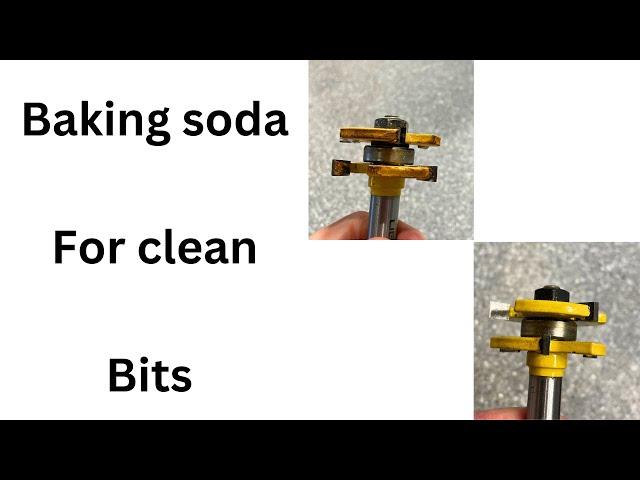 How to clean router bits the easy way