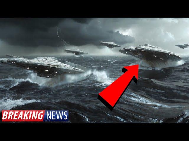 BREAKING NEWS! UFO Mothership Releasing UFO's Over Our Ocean's WORLDWIDE!