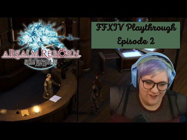 Final Fantasy 14 Online - A Realm Reborn - Let's Play - Episode 2 - Cutscenes and Starting Out