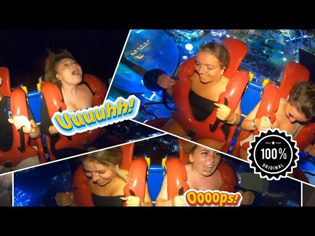 Best Slingshot Ride Moments For You  part 40 #slingshotchallenge #slingshot #amusementpark