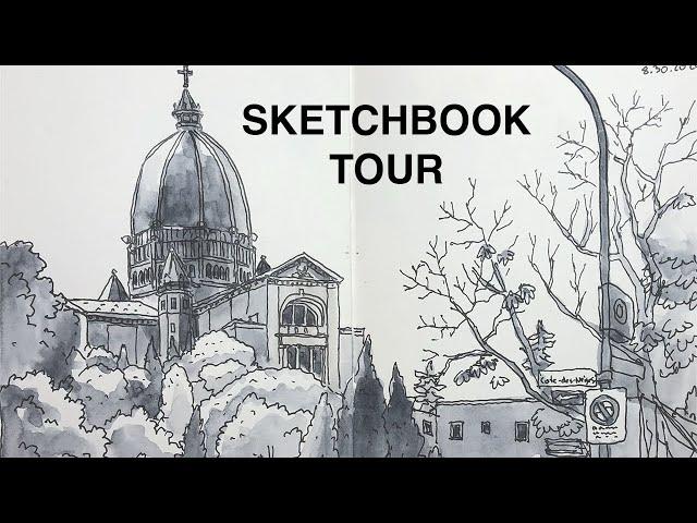 Ep. 10: Travel Sketchbook Tour