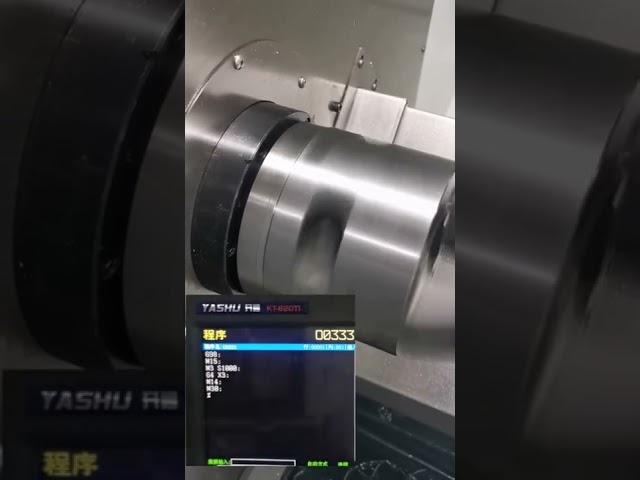 G code lesson! Fantastic performance With C aixs device | CNC lathe