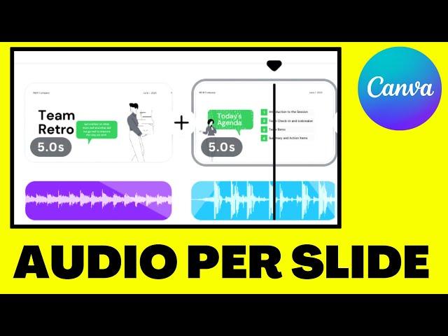 Add AUDIO PER SLIDE in Canva — The Ultimate Guide