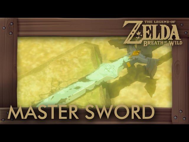 Zelda Breath of the Wild - Master Sword Cutscene