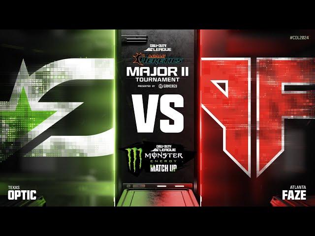 @OpTicTexas vs @AtlantaFaZe | Major II Tournament Monster Matchup | Grand Finals