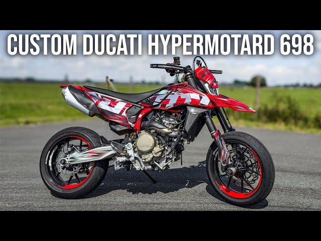 Custom Ducati Hypermotard 698 Mono | Exhaust sound | Walkaround