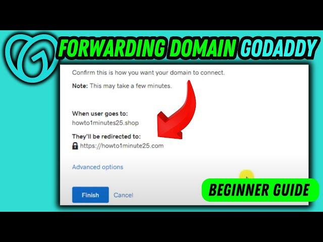 How to forward a godaddy domain to another website | Forwarding domain godaddy