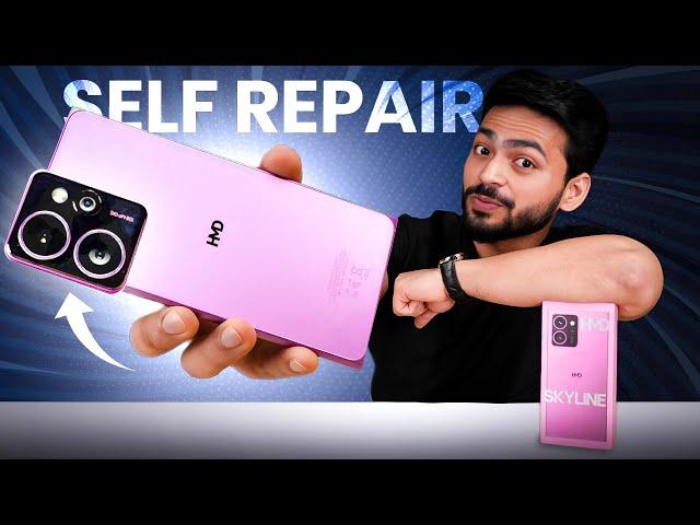 Self Repair Smartphone HMD Skyline Review  | 108MP Camera + Wireless Charging 