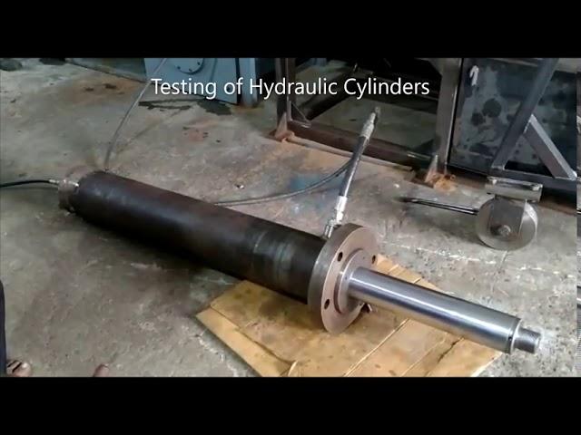 Testing of Hydraulic Cylinder   @hydrauliccylinderindia