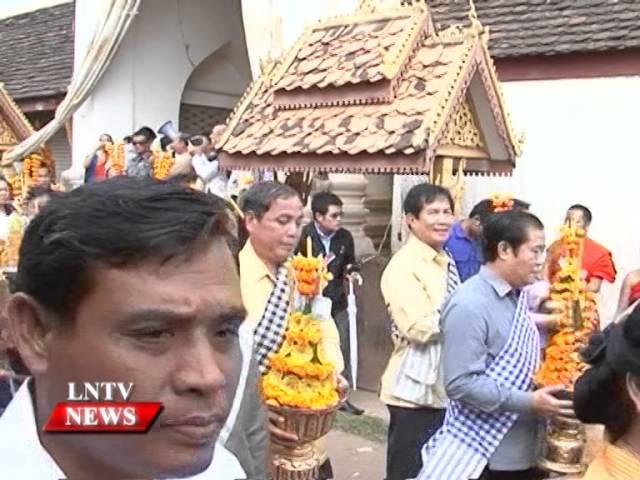 Lao NEWS LNTV: Boun That Luang Festival of the Grand Stupa.23/11/2015