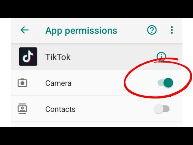 How to Allow Camera Access on Tik Tok App || Tik Tok Permission Settings