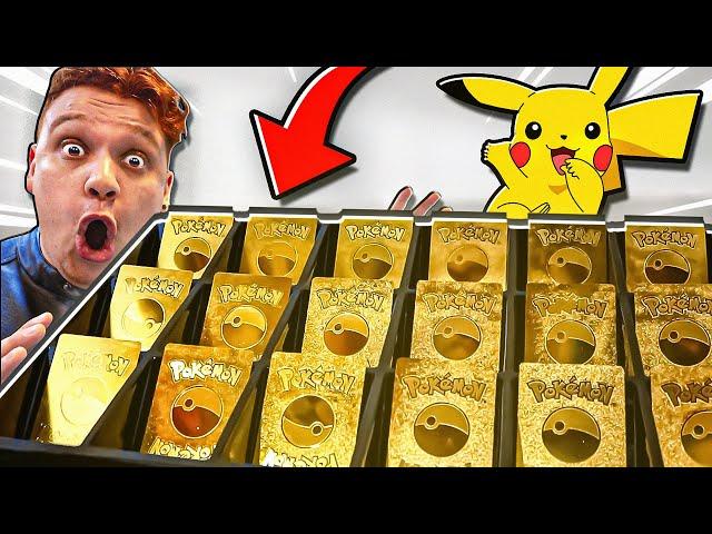 A COLEÇÃO MILIONÁRIA DE CARDS DE POKÉMON !! (5 MILHÕES DE REAIS)