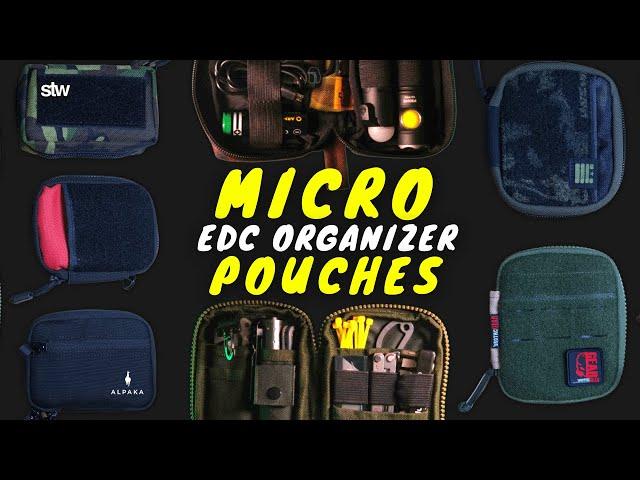 5 Micro EDC Organizer Pouches (Garage Built Gear vs ALPAKA vs BroTac GEAR vs STW vs SAYRAM)