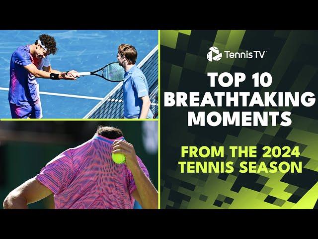 Top 10 Breathtaking Moments From The 2024 Tennis Season 