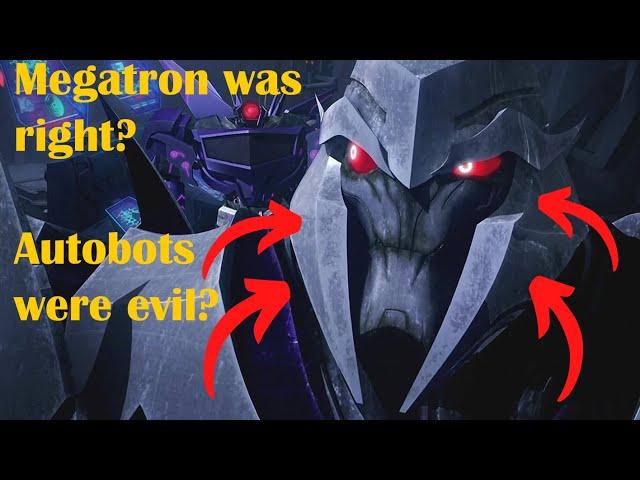 The Decepticons were RIGHT!?  The Decepticon Cause Fully Explained in Transformers Prime