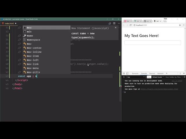 Getting Started with Vue.js: #4 Hello World