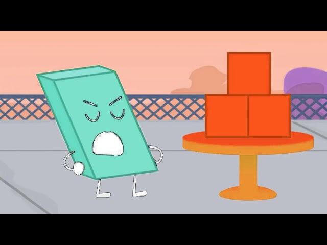 BFDI TPOT 3  Getting Puffball To Think About Rollercoasters In Milk Effect