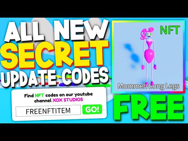 ALL NEW *FREE NFT* UPDATE CODES in POP IT TRADING CODES! (Roblox Pop It Trading Codes)