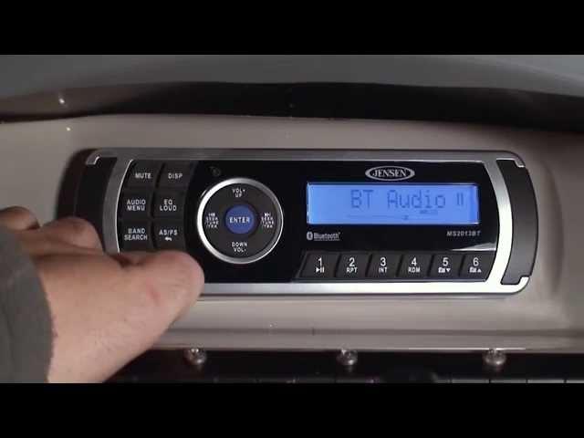 How to Connect Your Jensen Audio System to a Bluetooth Device